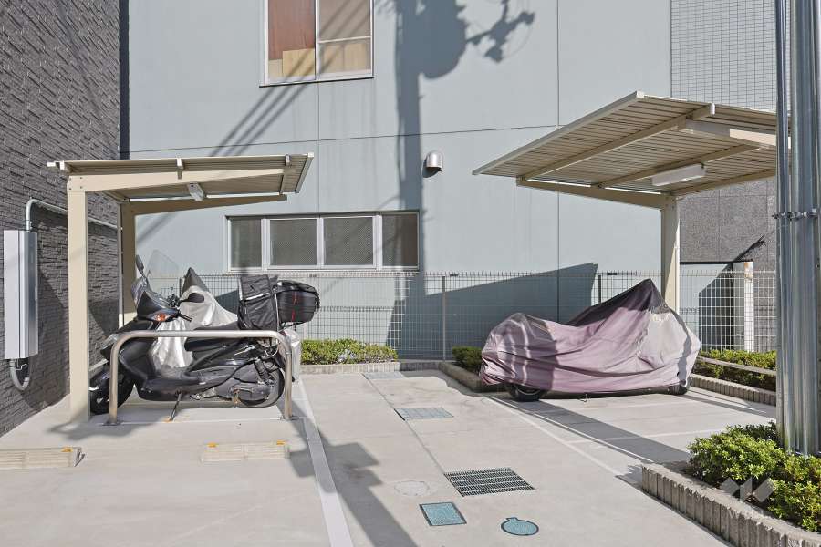 バイク置場