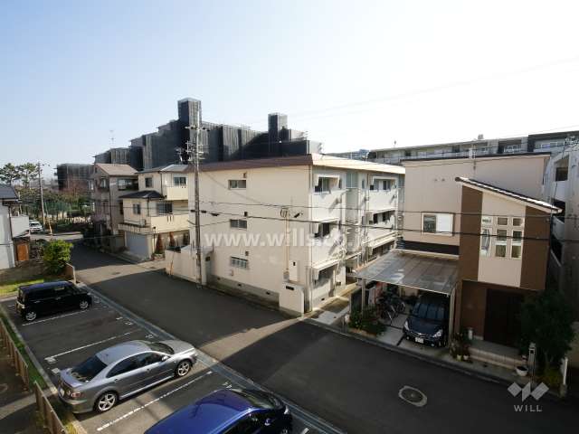 武庫川ハイツの遠景