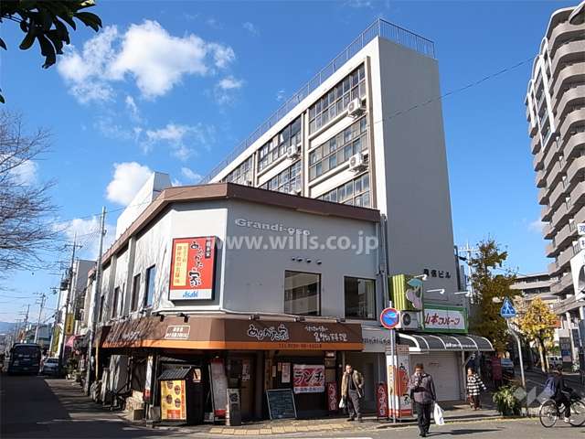 興信ビルの外観（南東側から）