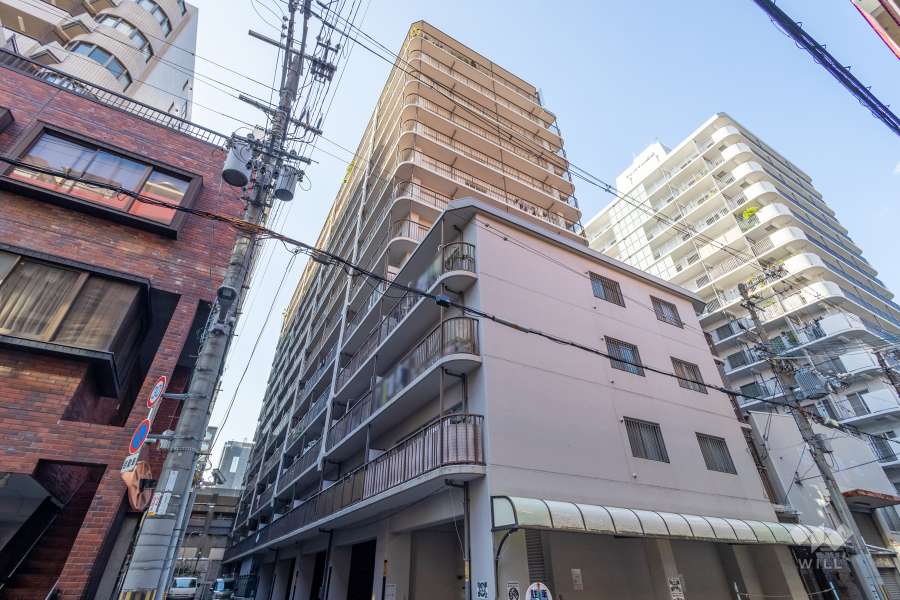 進和難波ハイライフの外観（北東側から）