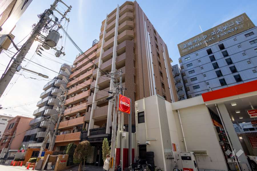 クレアート難波南イービスの外観（北東側から）