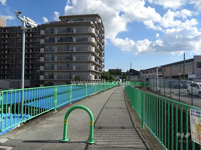 敷地東側の通路