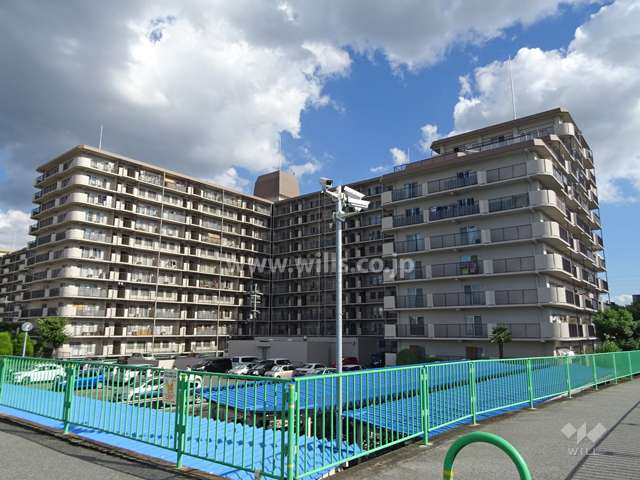 ネオコーポ茨木の外観（北西側から）