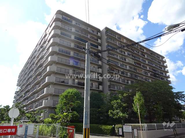 ネオコーポ茨木の外観（南東側から）