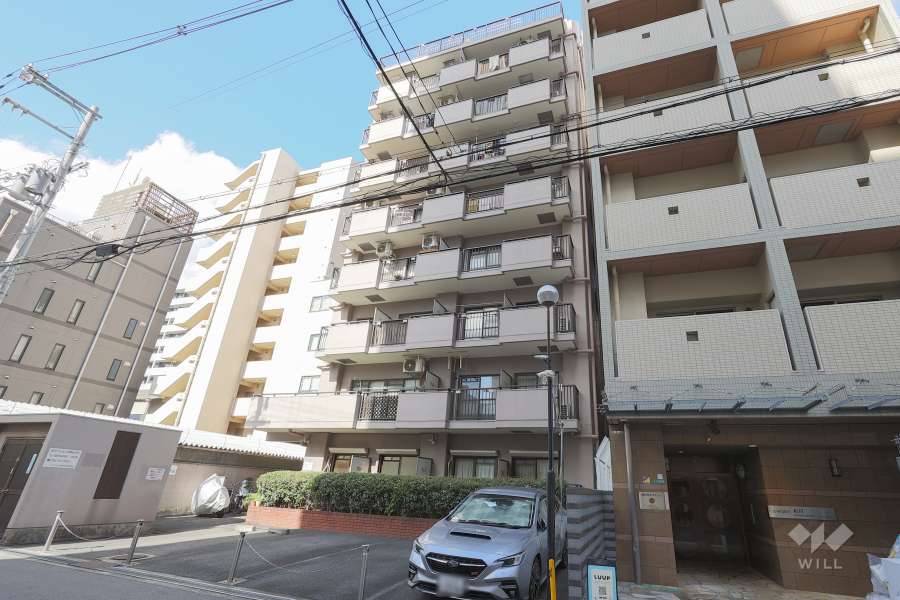 ユーロハイツ難波西の外観（南東側から）