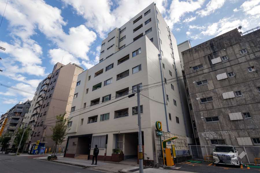 難波シティハイツの外観（北西側から）