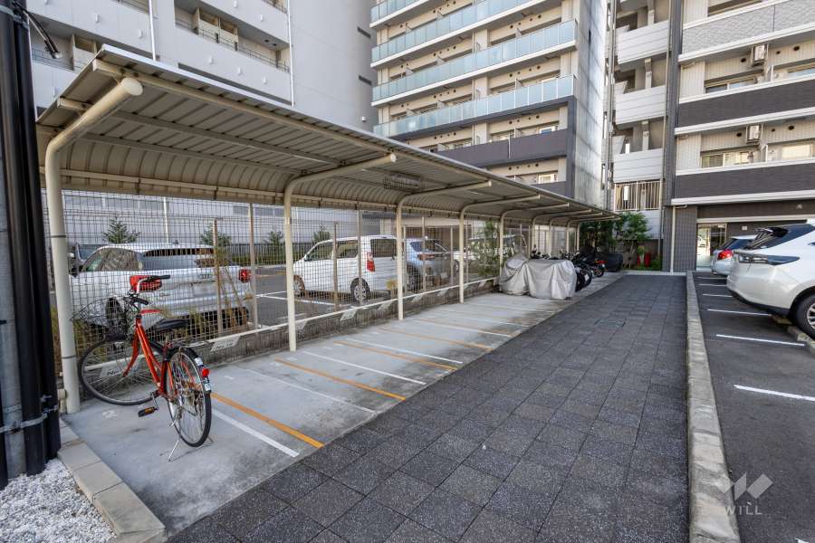 駐輪場・バイク置場（屋根付き）