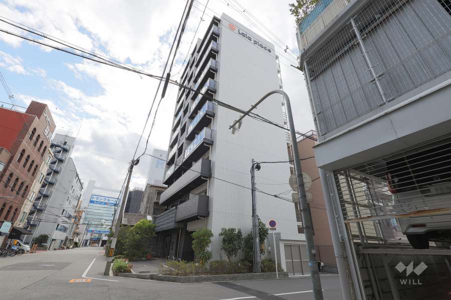 ララプレイス難波メティスの外観（北東側から）