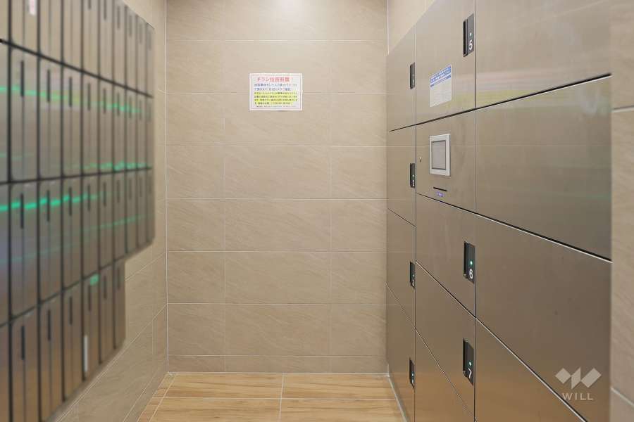 宅配ボックスと共用ポスト