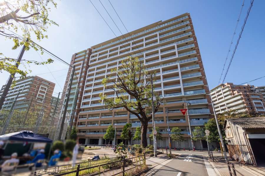 タイムズピーススクエアセントラルパークシティの外観（北東側から）