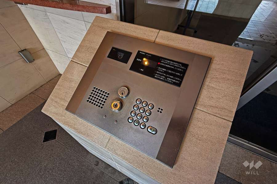 オートロックの操作盤