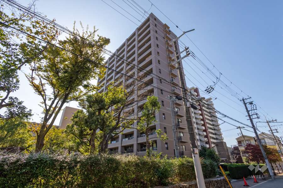 ハーティス城東の外観（北東側から）