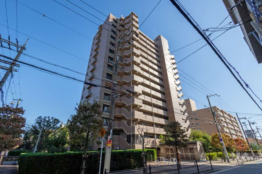 ハーティス城東の外観（北西側から）