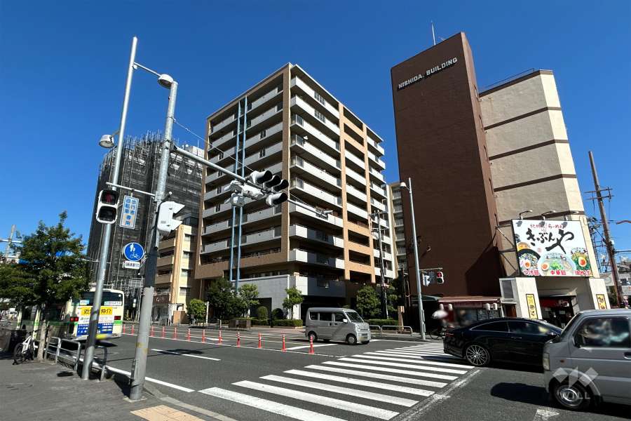 アルス関目の出入り口（南西側から）