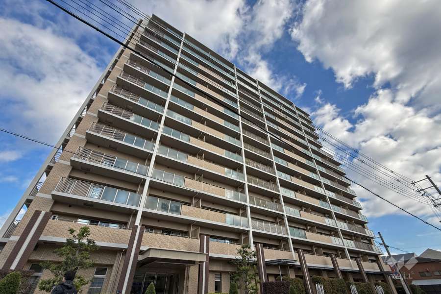 サンクタス城東深江橋の外観（南西側から）