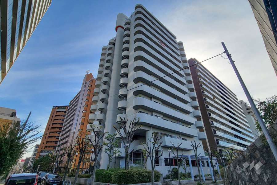 ハイネスプリモール城東の外観(北西側から)