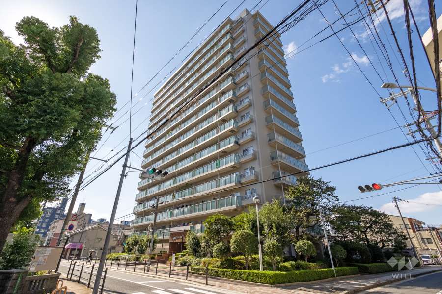 ファミール城東の外観（北東側から）