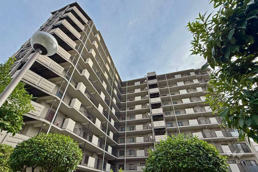 メゾンドヴィル今福の外観（北側から）