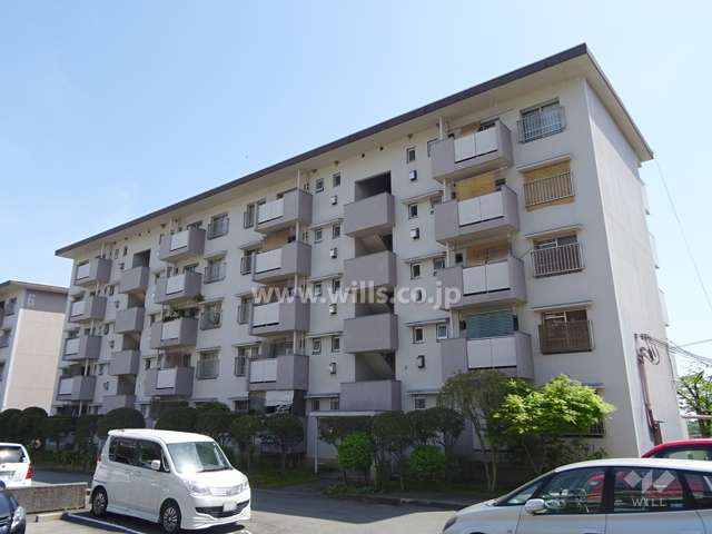 陽和台第4住宅7号棟の外観（北西側から）