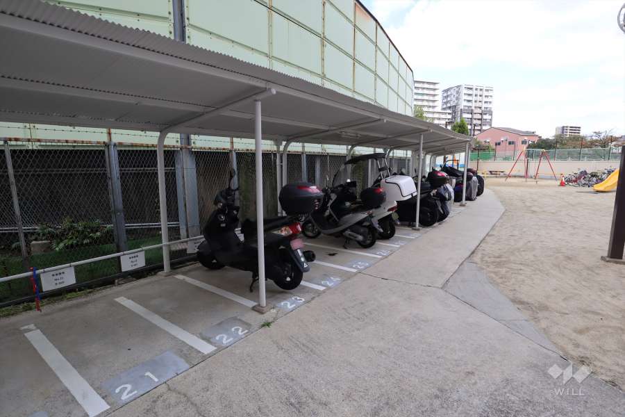 バイク置場
