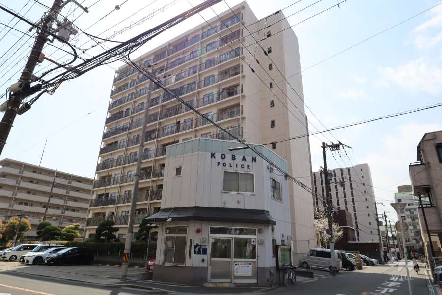 京橋第一コーポの外観（北側から）