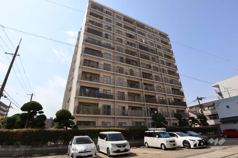 京橋第一コーポの外観（南東側から）