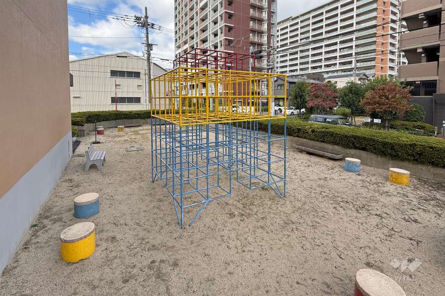 敷地に隣接する公園