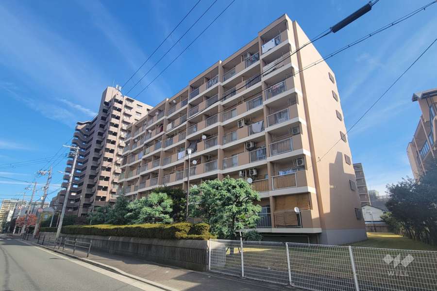 今福西コーポの外観(南西側から)