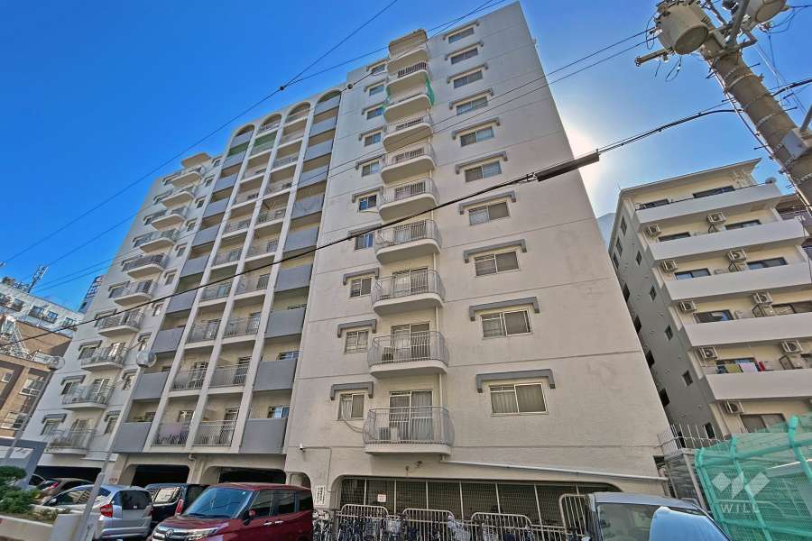 野江センチュリーマンションの外観（北西側から）