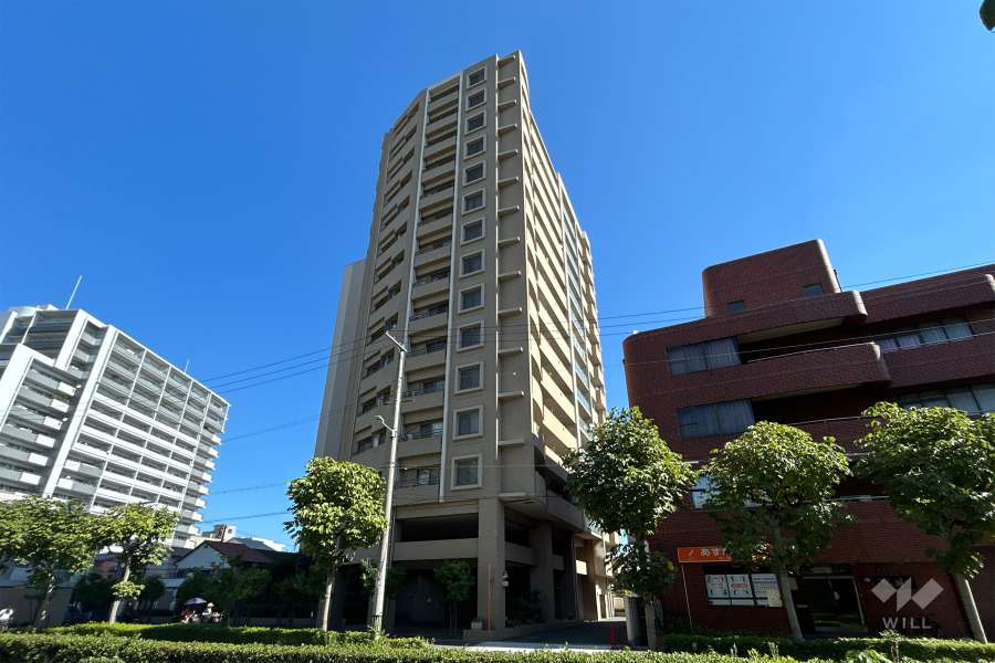 サンヴェール大阪城公園の外観（南西側から）