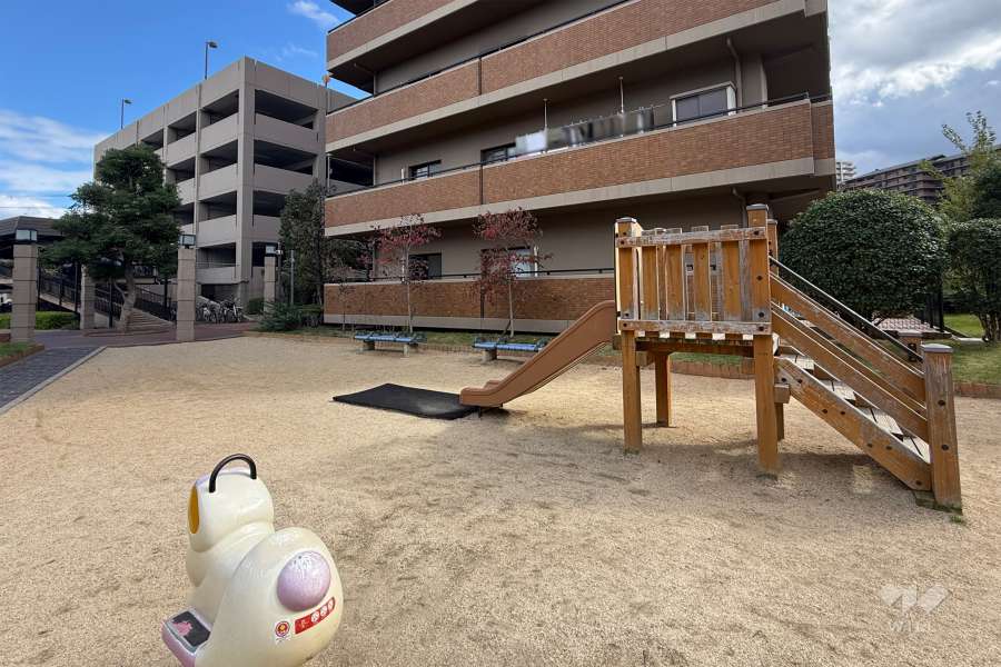 敷地に隣接する公園