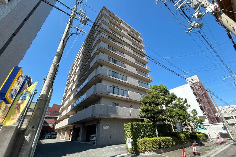 フェアコート大阪城公園の外観(南東側から)