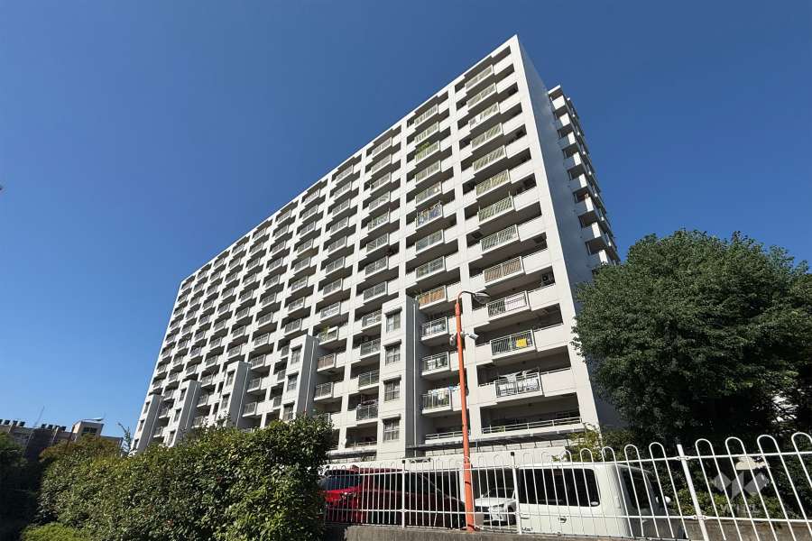 森ノ宮パークサイドコーポの外観（南東側から）