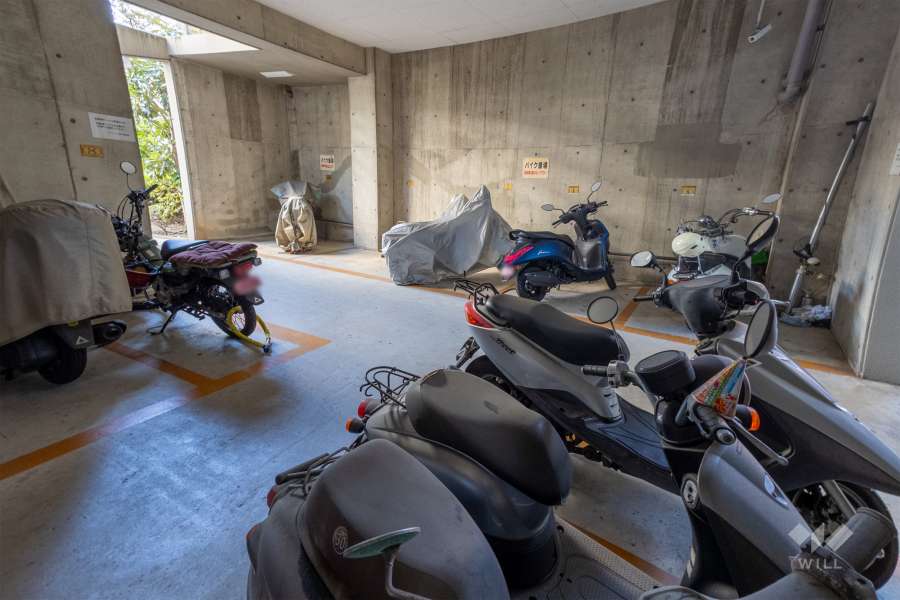 バイク置場