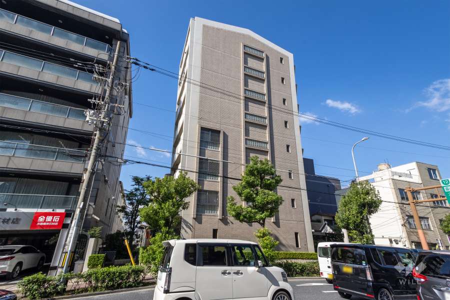 ナビール城東の外観（南東側から）