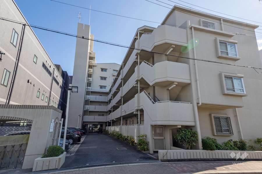 ナビール城東の外観（北西側から）