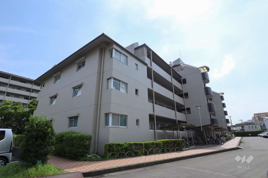 京橋南コーポ4号棟の外観（北東側から）