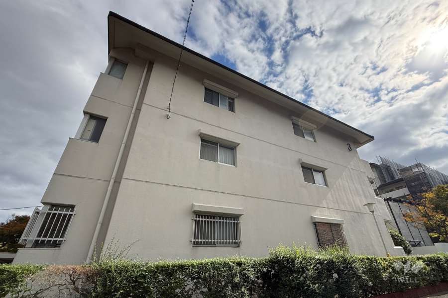 京橋南コーポ3号棟の外観(西側から)