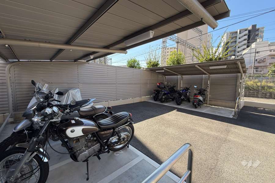 バイク置場