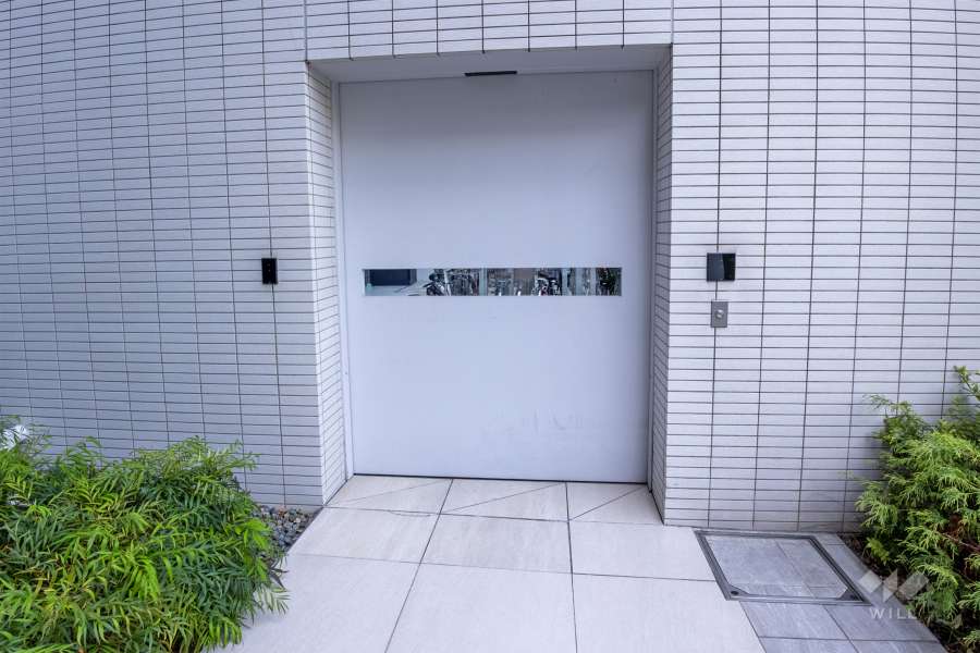 駐輪場の出入り口　