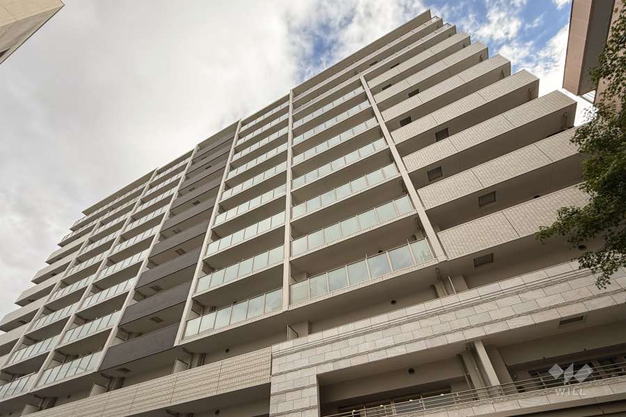 ディモア城東シティの外観（西側から）