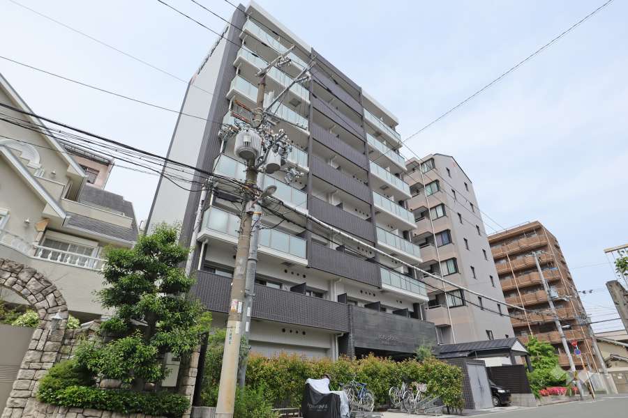 ララプレイス京橋シティオスの外観（南西側から）