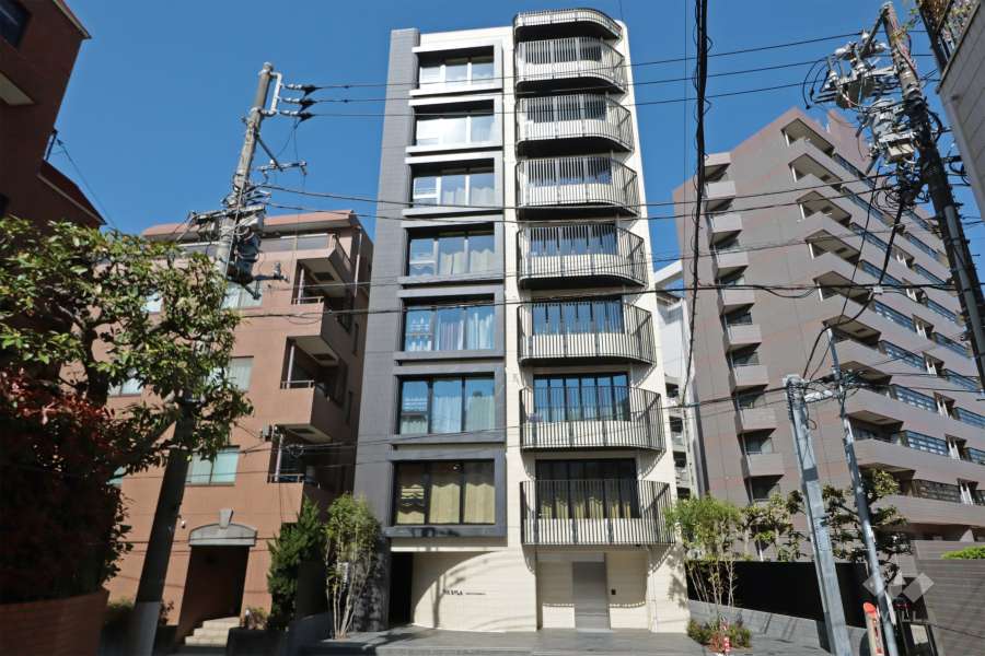 THE-SYLA-SHIBUYA-TOMIGAYA(南西側から)