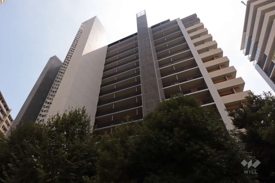 晴海フラッグパークビレッジE棟外観(北西側から)