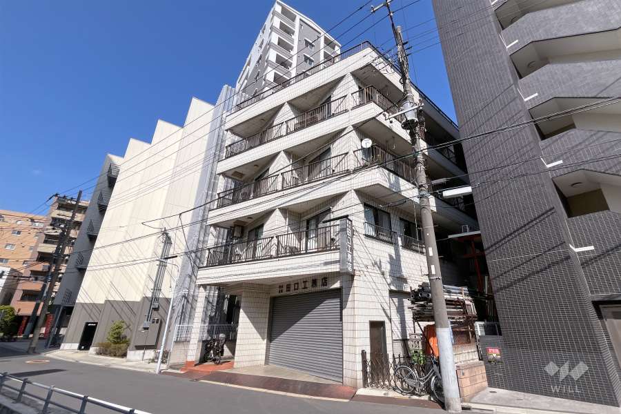 第2さくらコーポの外観（南西側から）