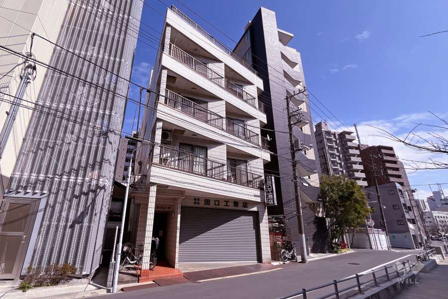 .第2さくらコーポの外観（北西側から）