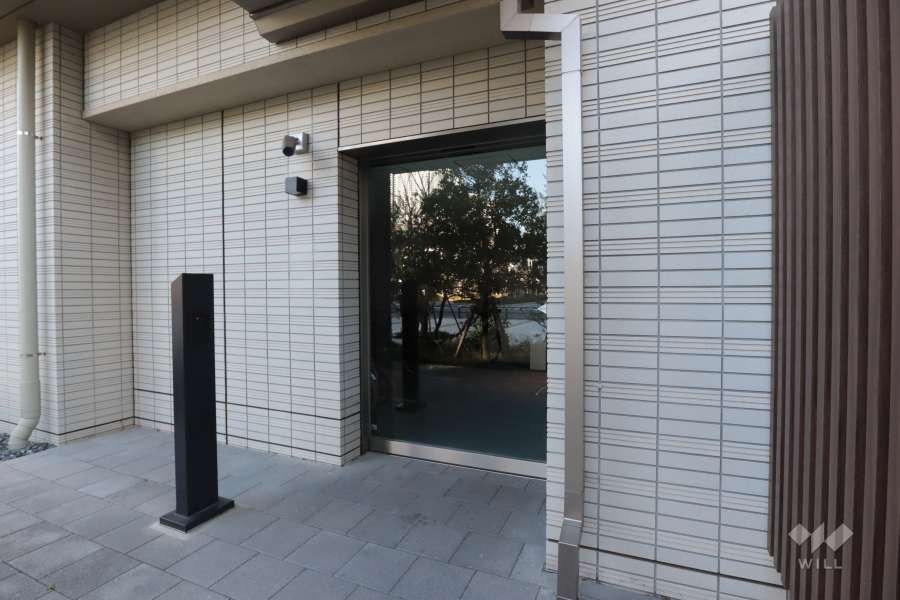 駐輪場の出入り口