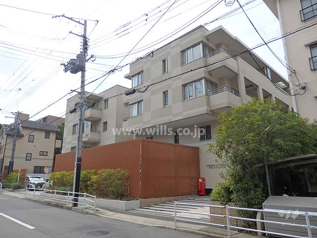 ワコーレ夙川ザ・ガーデンズの外観（北西側から）
