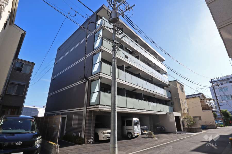 リルシア赤羽志茂の外観（北西側から）