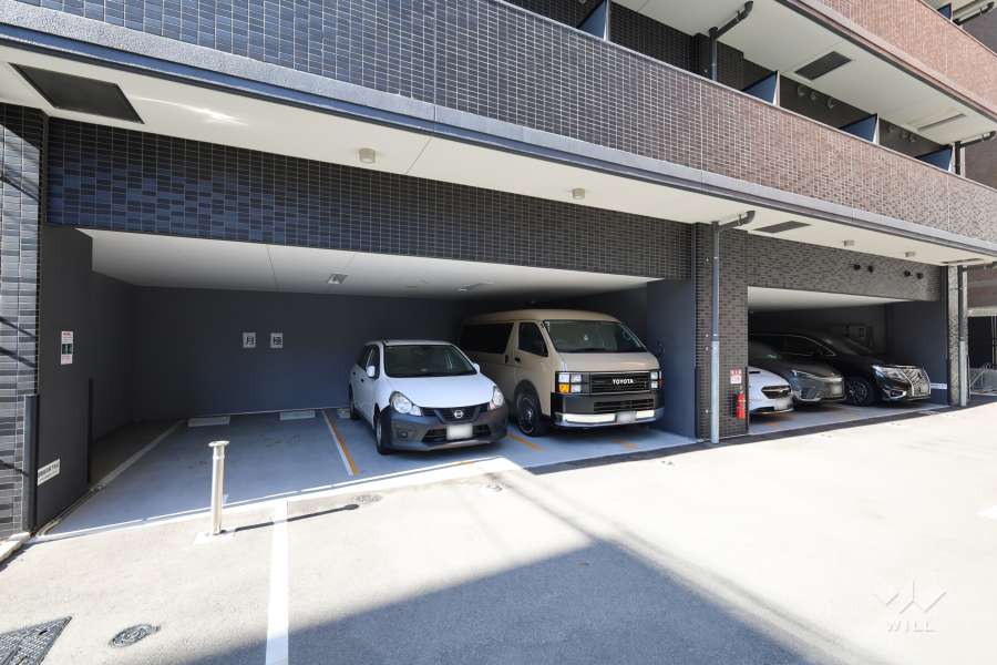 敷地内駐車場(屋内平面式)